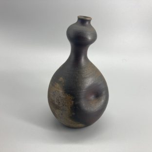 備前焼　花活　紙箱入り        