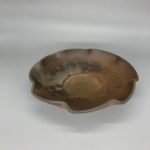 備前焼の輪花鉢