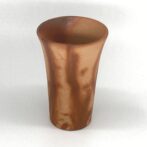 備前焼　ビアカップ　緋襷