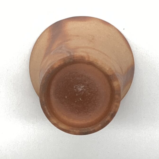 備前焼　ビアカップ　緋襷