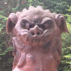 備前焼の狛犬（７）大内天神社