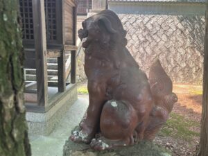 新庄八幡宮 狛犬