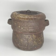 古備前　優品（１０）矢筈口耳付水指