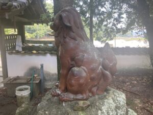 新庄八幡宮 狛犬