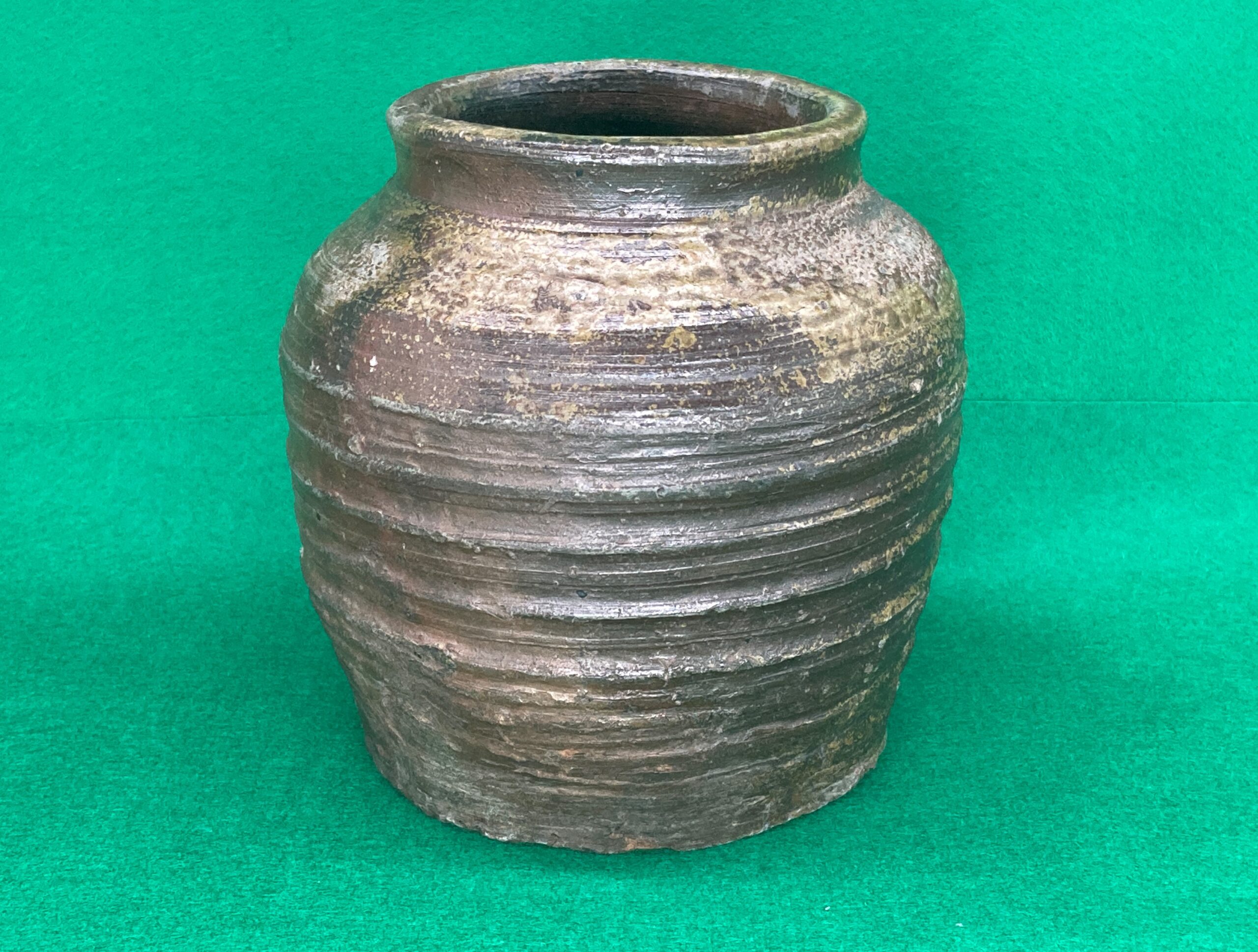 江戸時代末期 古備前 【極最小】 人形徳利 小壺 古備前壺 大黒様 縁起物 美術品/アンティーク