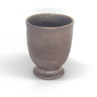 備前焼 ゴブレット(丸) 紙箱入り