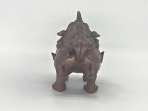 備前焼 優品  天拝獅子香炉