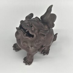 備前焼　優品（１）天拝獅子香炉
