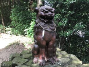 驗田神社　狛犬