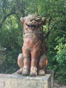 鶴海八幡宮 狛犬