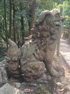 鶴海八幡宮 狛犬2