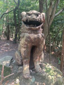 鶴海八幡宮 狛犬2