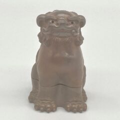 備前焼　優品（３）獅子香盒