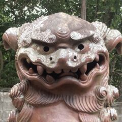 備前焼の狛犬（１６）湯次神社