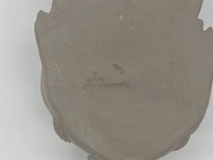 獅子香盒　金重陶陽造