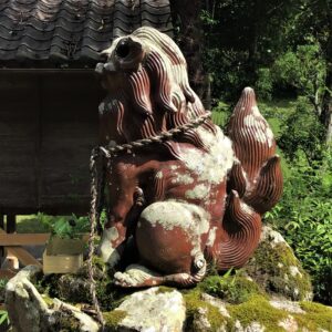 八幡和氣神社　狛犬