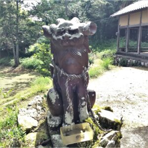 八幡和氣神社　狛犬
