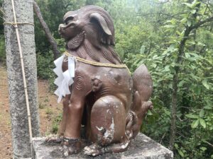 美和神社 狛犬