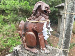 美和神社 狛犬