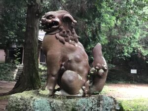 石蓮寺日吉神社　狛犬