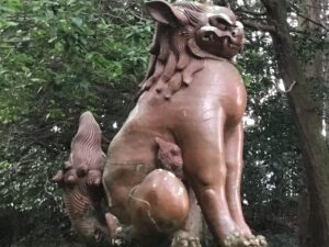 日吉神社　狛犬