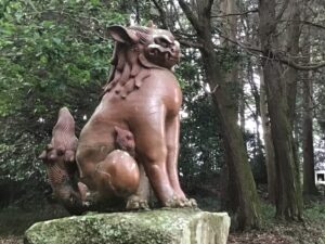 石蓮寺日吉神社　狛犬
