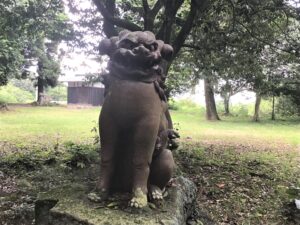石蓮寺日吉神社　狛犬