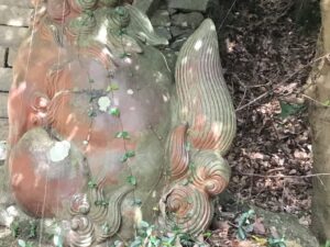 雨垂布勢神社 狛犬