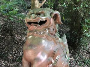雨垂布勢神社 狛犬
