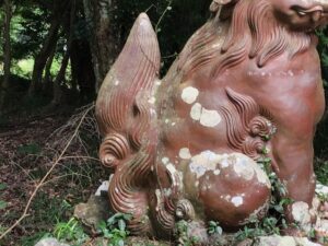 雨垂布勢神社 狛犬