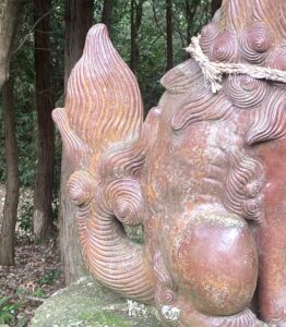 伊良高神社 狛犬