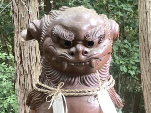 伊良高神社 狛犬