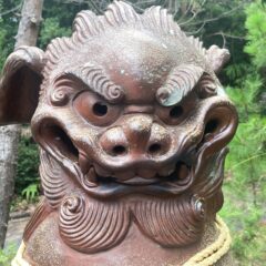 備前焼の狛犬（１７）美和神社