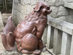 美和神社　狛犬