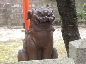 美和神社　狛犬