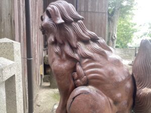 美和神社　狛犬