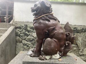王持神社 狛犬(2)
