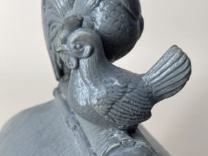 閑谷焼青磁 葛屋鶏香炉