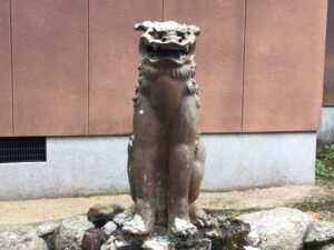 素戔嗚神社　狛犬