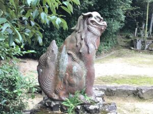 素戔嗚神社　狛犬