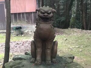 武内神社　狛犬