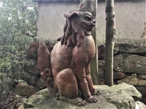 武内神社　狛犬