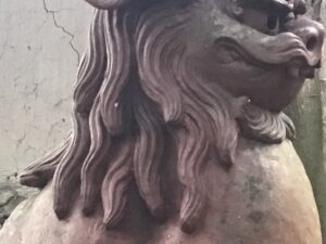 武内神社　狛犬