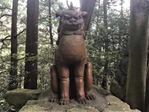 武内神社　狛犬