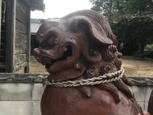 正八幡宮　狛犬
