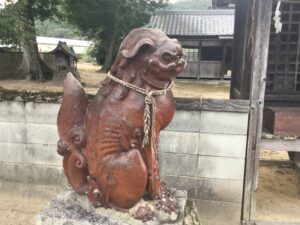 正八幡宮　狛犬