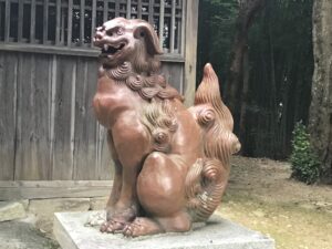 火産霊神社　狛犬