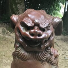 備前焼の狛犬（２９）火産霊魂神社