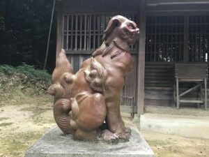 火産霊神社　狛犬