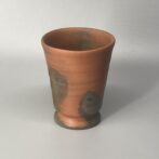 備前焼 ゴブレット(角)桟切